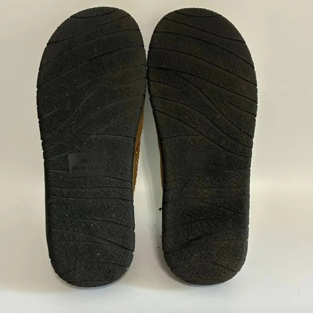 Stoney River Memory Foam Slippers Men 11 Moccasin Faux Suede Slipon House Shoes